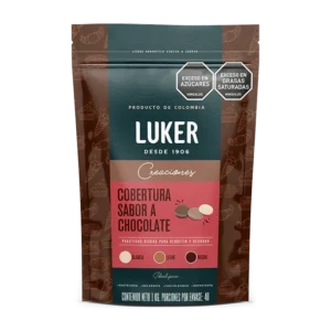 Cobertura sabor chocolate blanca 1 Kg