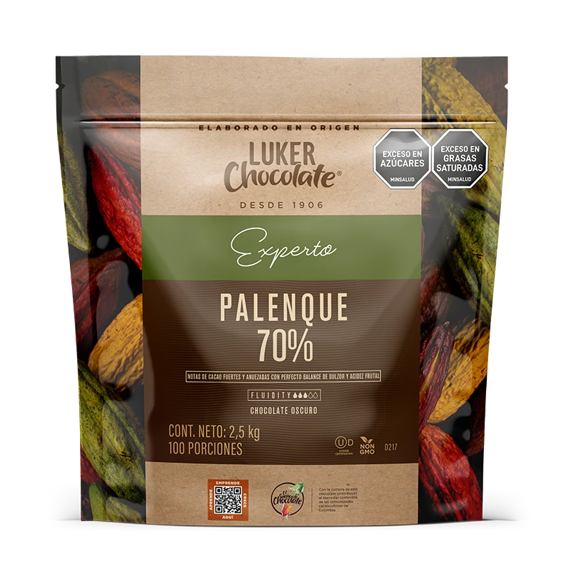 Chocolate Palenque 70% 2,5 Kg